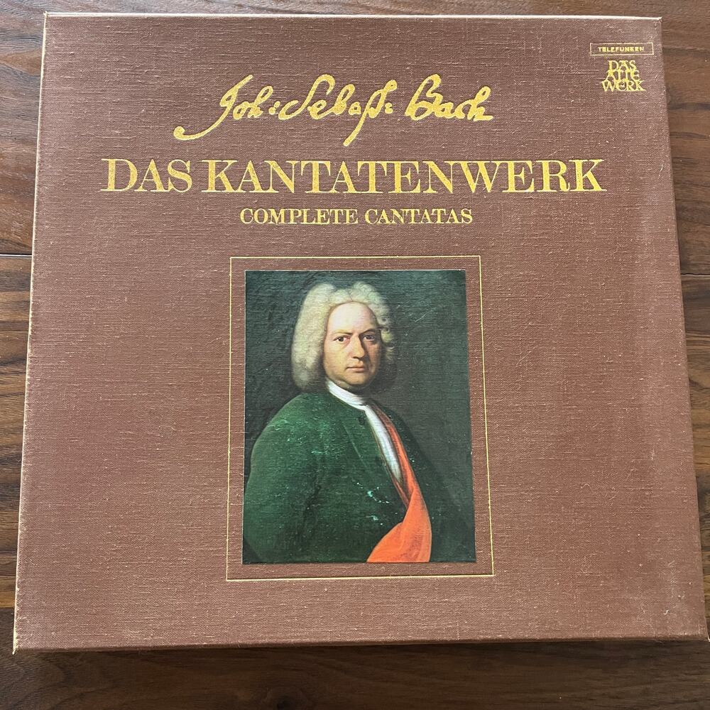 J.S. Bach Das Kantatenwerk Complete Cantatas Vol 2 LP Box Set Telefunken